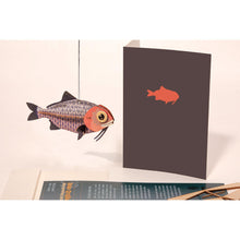 Load image into Gallery viewer, 3D DECORATION GREETING CARD/envelope-Fish - Stellina