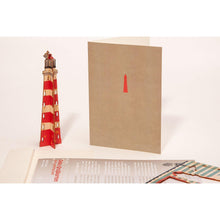 Load image into Gallery viewer, 3D DECORATION GREETING CARD/envelope-Lighthouse - Stellina
