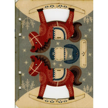 Load image into Gallery viewer, 3D DECORATION GREETING CARD/envelope-Rocking horse - Stellina