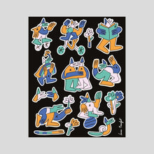 Load image into Gallery viewer, Reflective sticker | Lucas Beaufort - Stellina