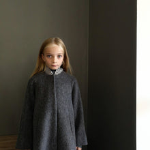 Load image into Gallery viewer, [30%OFF] 23AW Bianca coat- BLUE GREY - Stellina