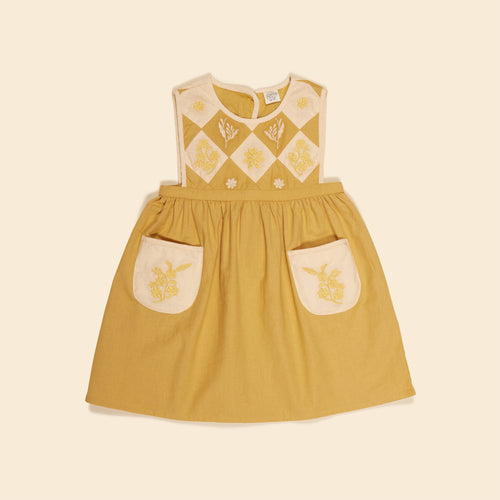 BIBI PANELLED PINAFORE