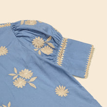 画像をギャラリービューアに読み込む, LORETTA SHORT SET - CORNFLOWER