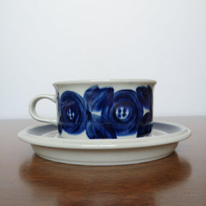 ARABIA Anemone cup&saucer | アラビア アネモネ カップ＆ソーサーC| ARABIA的复古板 - Stellina