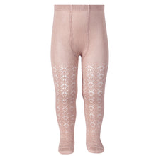 Load image into Gallery viewer, [50%OFF]Perle cotton tights with geometric openwork