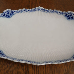 Royal Copenhagen Blue Fluted Half Lace 349| ロイヤルコペンハーゲン　ブルーフルーテッド| Royal Copenhagen的复古板 - Stellina