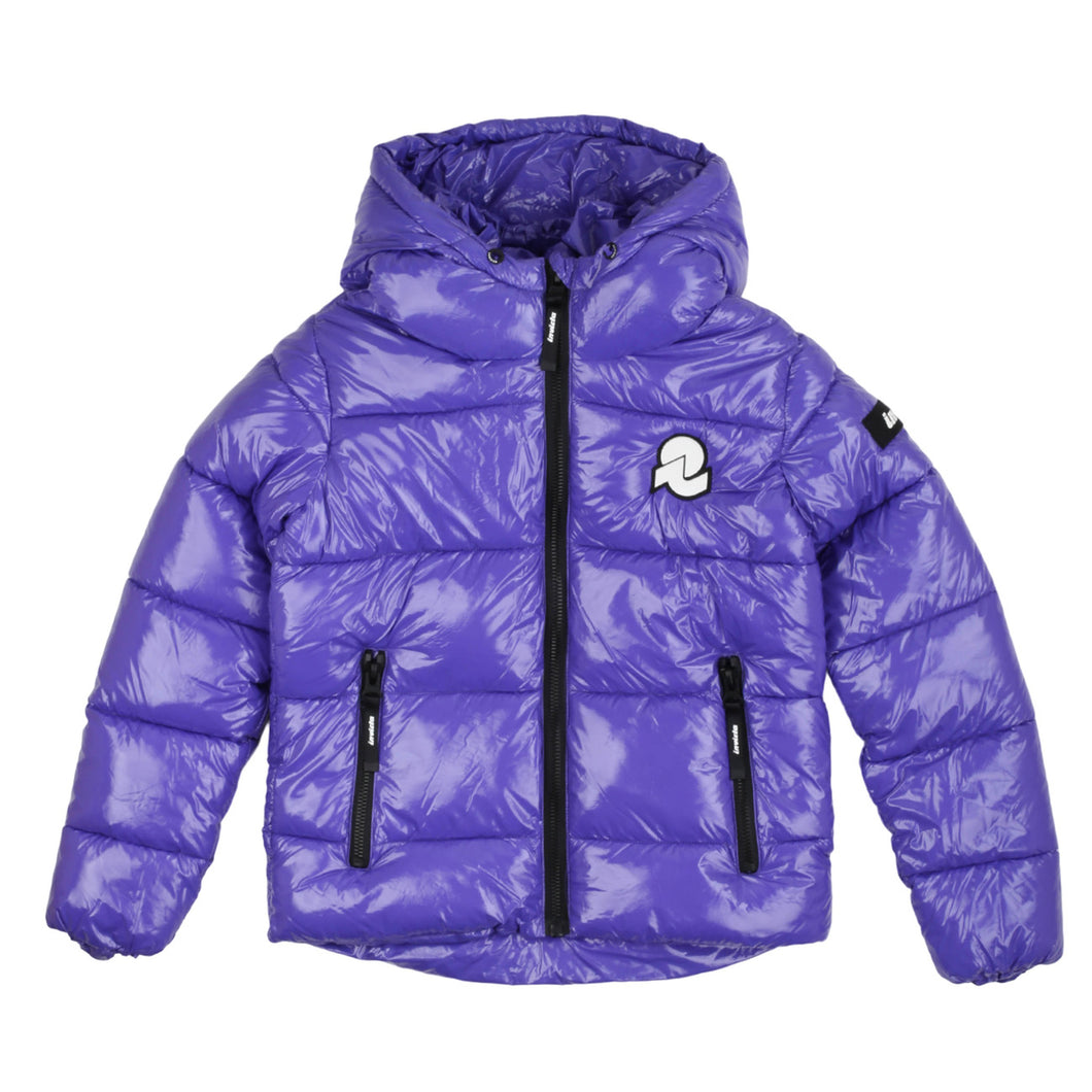 [60%OFF] Hooded down jacket - Purple