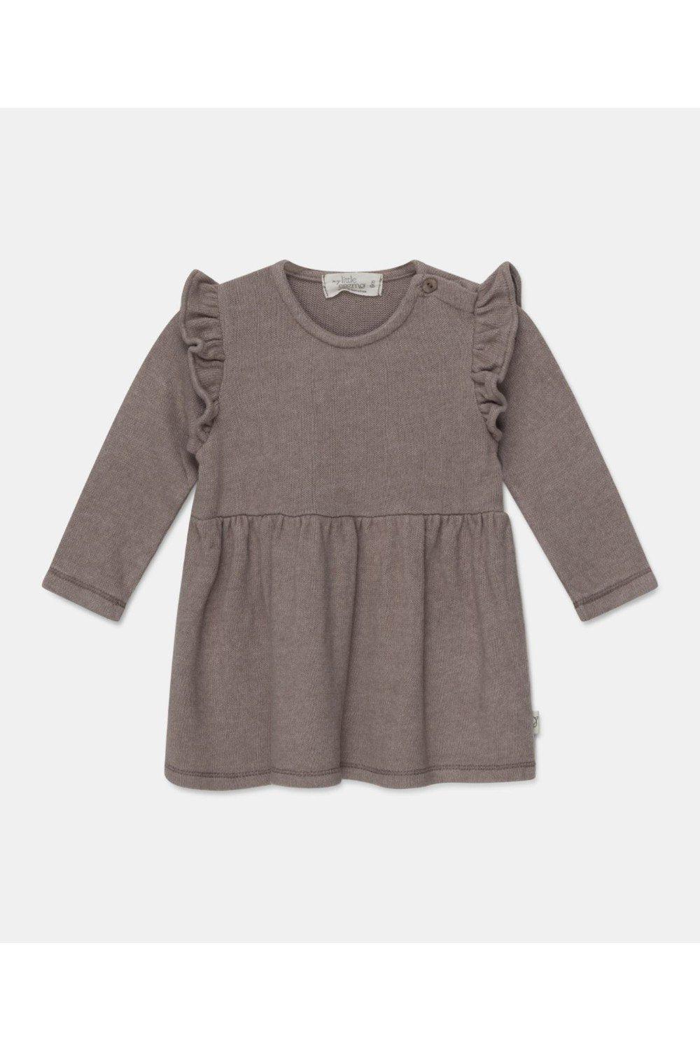 [60%OFF] Knit dress -taupe - Stellina