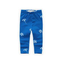 Load image into Gallery viewer, [60%OFF] Legging umbrella print Azzurra blue - Stellina