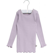 Load image into Gallery viewer, [60%OFF] Organic cotton rib T-shirt Lace LS - Stellina