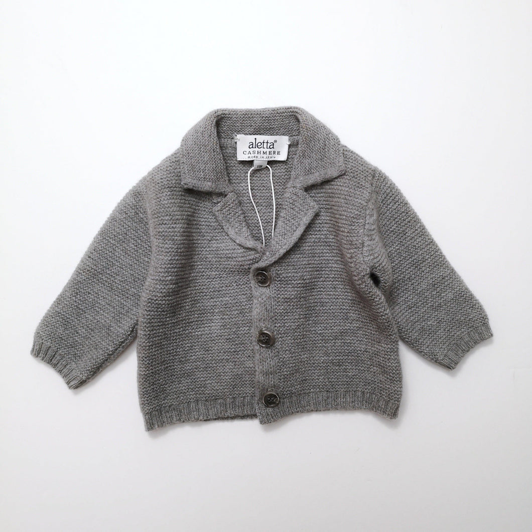 [60%OFF] Cashmere blend cardigan 3M (sample) - Stellina