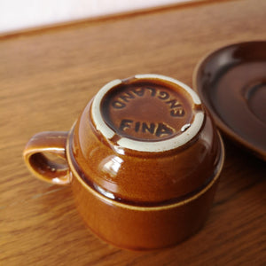 FINA ENGLAND| Vintage cup&saucer | FINA的复古板 - Stellina