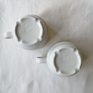 Sarreguemines | Vintage cup&saucer x2 ヴィンテージカップx2 ① | Sarreguemines的复古板 - Stellina