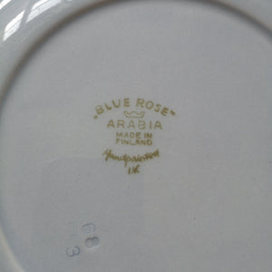 ARABIA FINLAND | アラビア BLUE ROSE 平皿1 | ARABIA的复古板 - Stellina