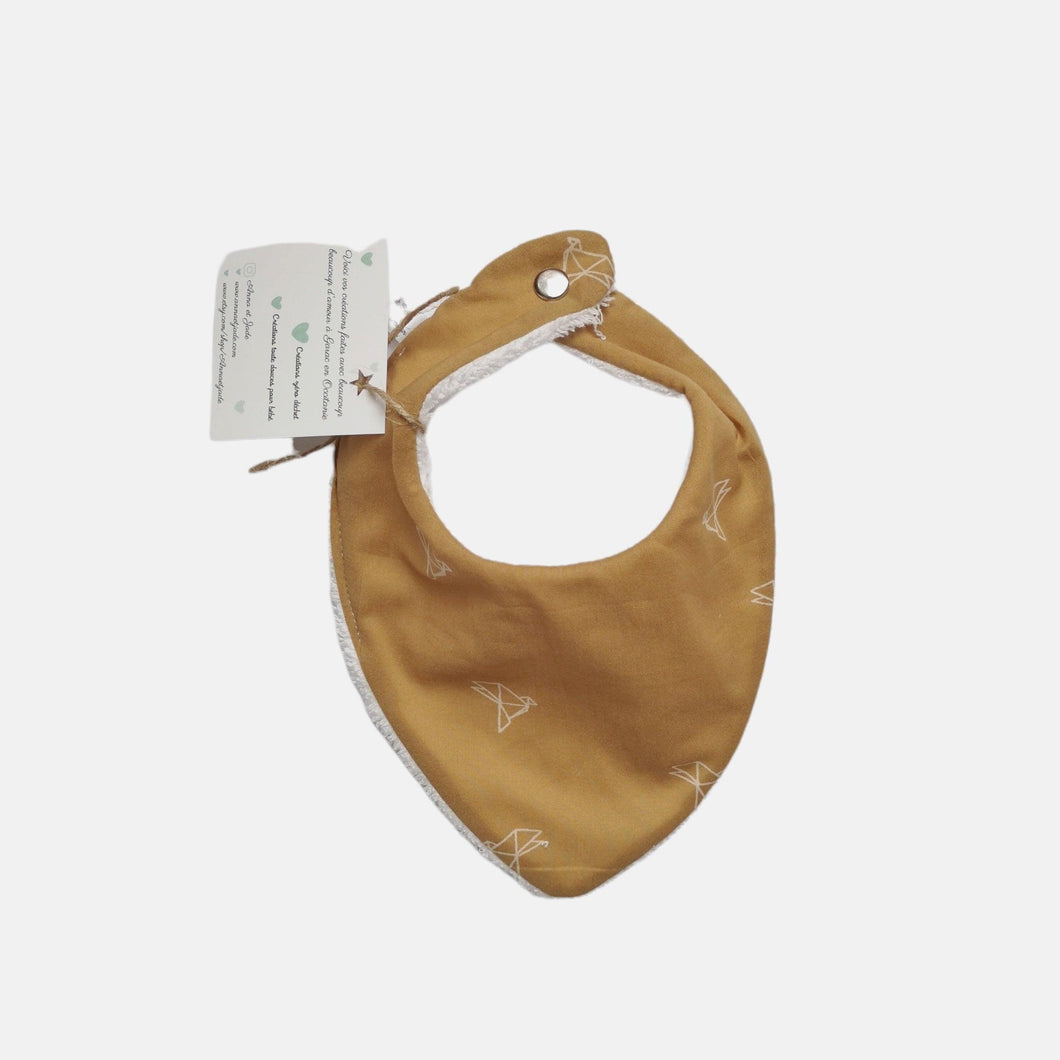 Baby bib-paper bird - Stellina