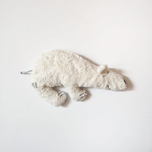 BIO White bear rattle - Stellina