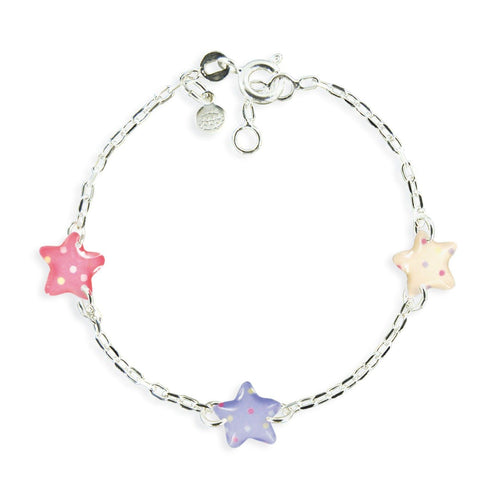 Bracelet enfant 3 motifs argent 925-Star - Stellina