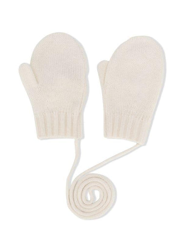 Cashmere knit mitten - Stellina