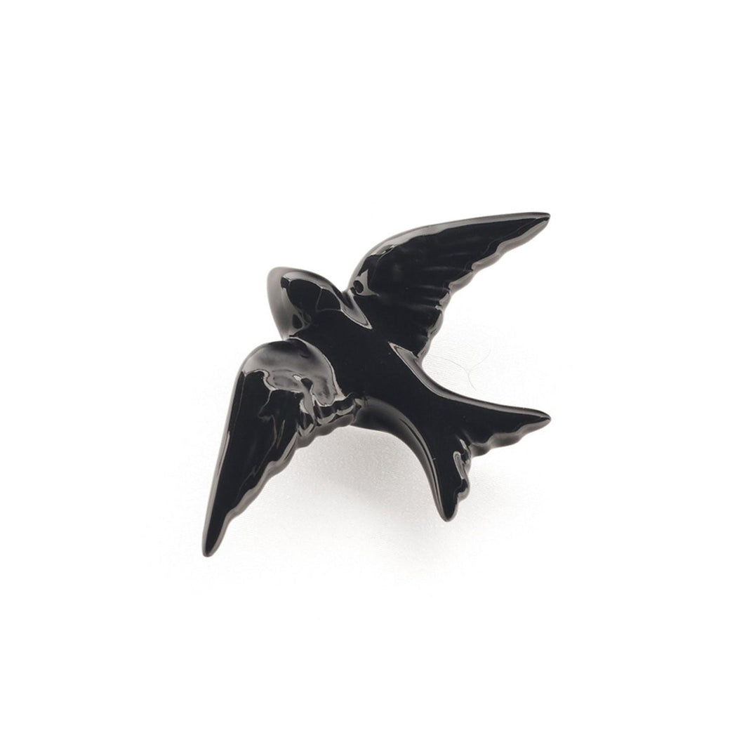 Ceramic swallow negro- S - Stellina