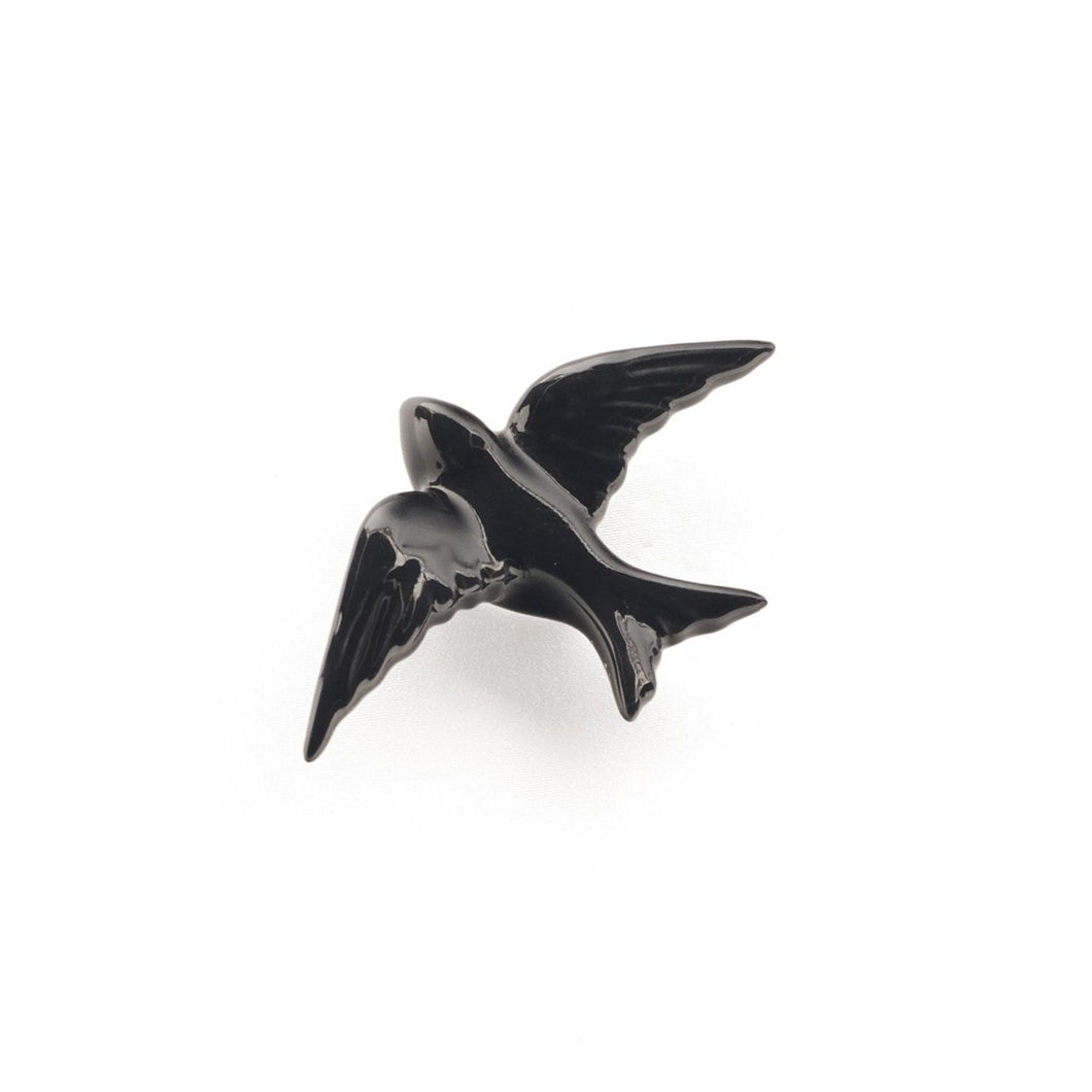 Ceramic swallow negro-XS - Stellina