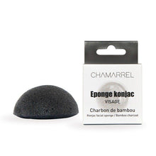 Load image into Gallery viewer, EPONGE KONJAC VISAGE - CHARBON DE BAMBOU | BOÎTE - Stellina