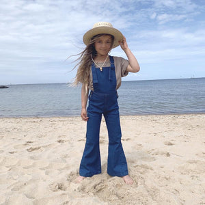 Farrah Flare denim Overall - Stellina