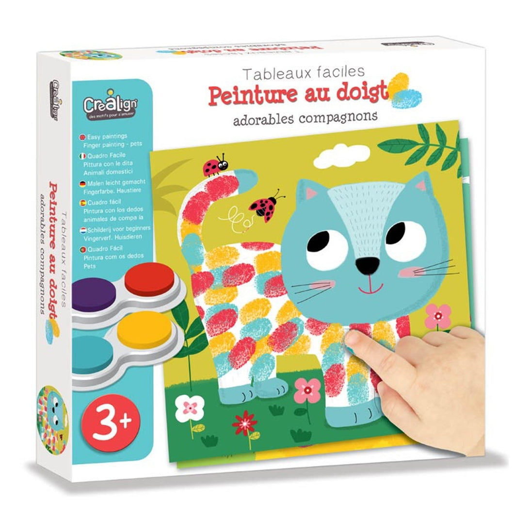 FINGER PAINTING SET-ANIMALS - Stellina