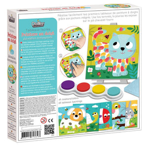 FINGER PAINTING SET-ANIMALS - Stellina