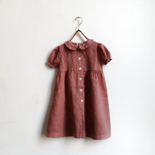 Load image into Gallery viewer, Long linen dress-DUSTY ROSE - Stellina