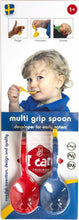 Load image into Gallery viewer, Multi grip spoon red/blue - Stellina