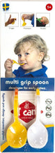 Load image into Gallery viewer, Multi grip spoon yellow / white - Stellina