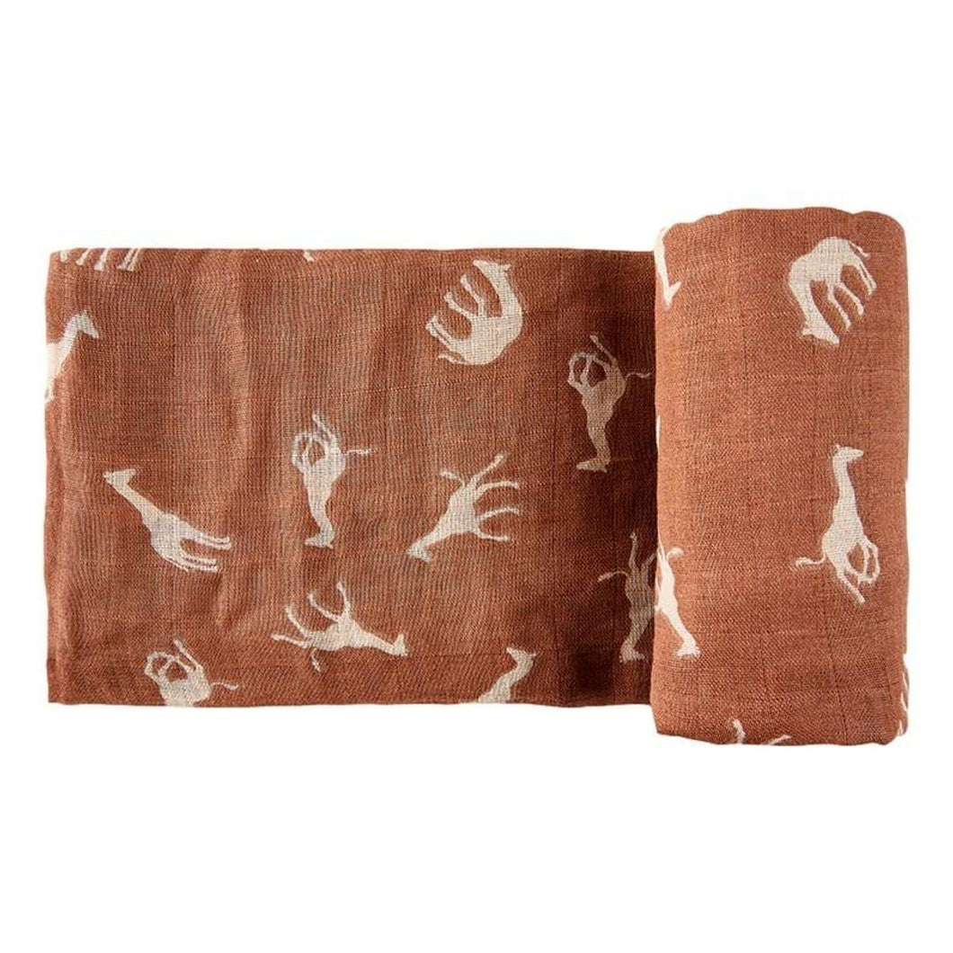 Muslin cloth 120cm x 120cm | Savanna - Stellina