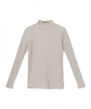 Load image into Gallery viewer, My Little Cozmo Organic rib T-shirt-Light grey - Stellina