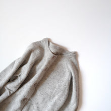 Load image into Gallery viewer, Organic cotton knit cardigan Maja-Light grey - Stellina