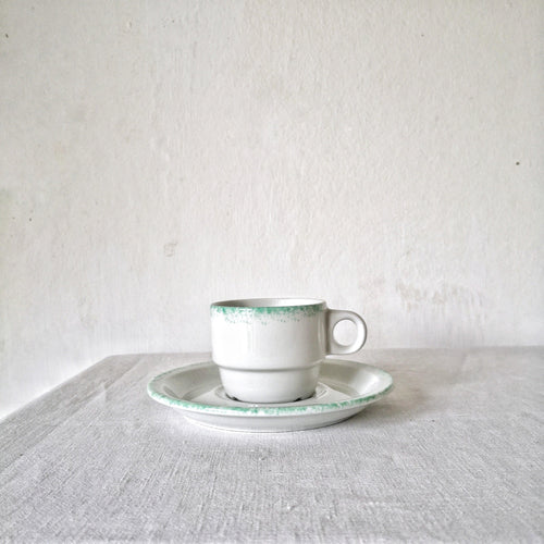 Sarreguemines | Vintage cup&saucer ヴィンテージカップ ③ | Sarreguemines的复古板 - Stellina