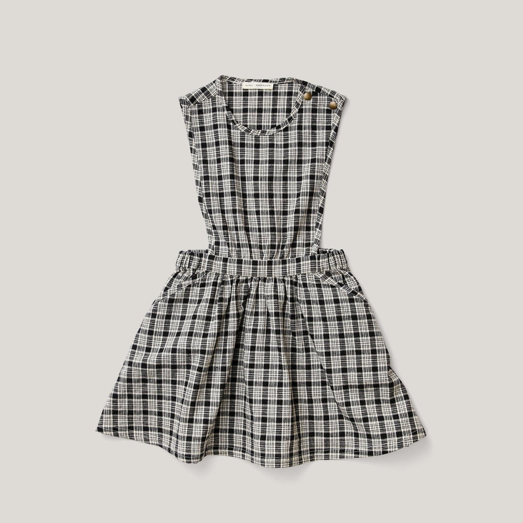 Tippi pinafore-school plaid - Stellina