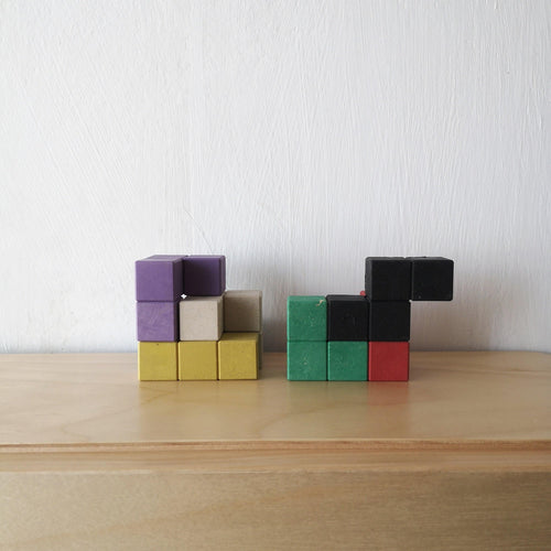 Wooden cubic puzzle - Stellina